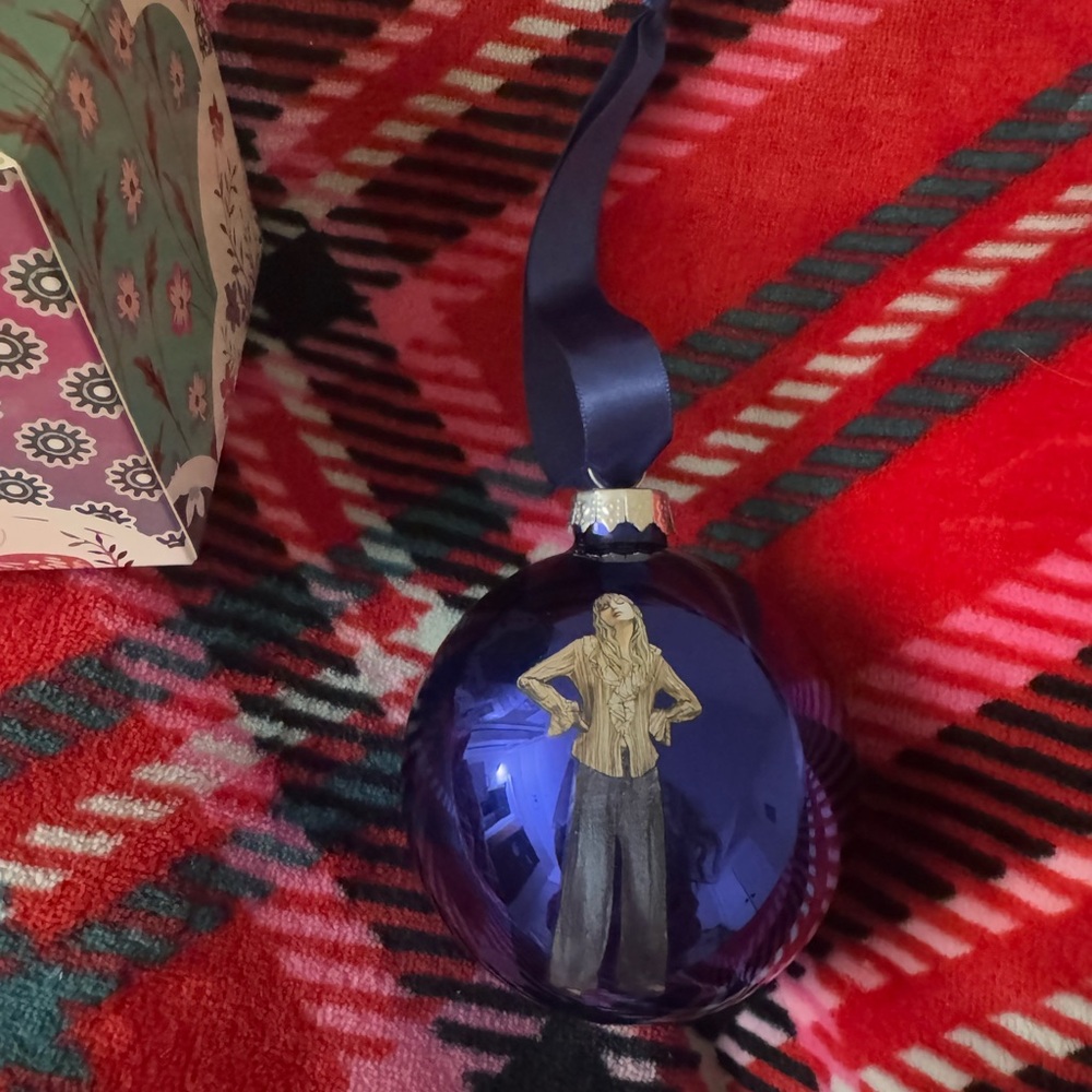 Taylor Swift Midnights Blue Ball Ornament
